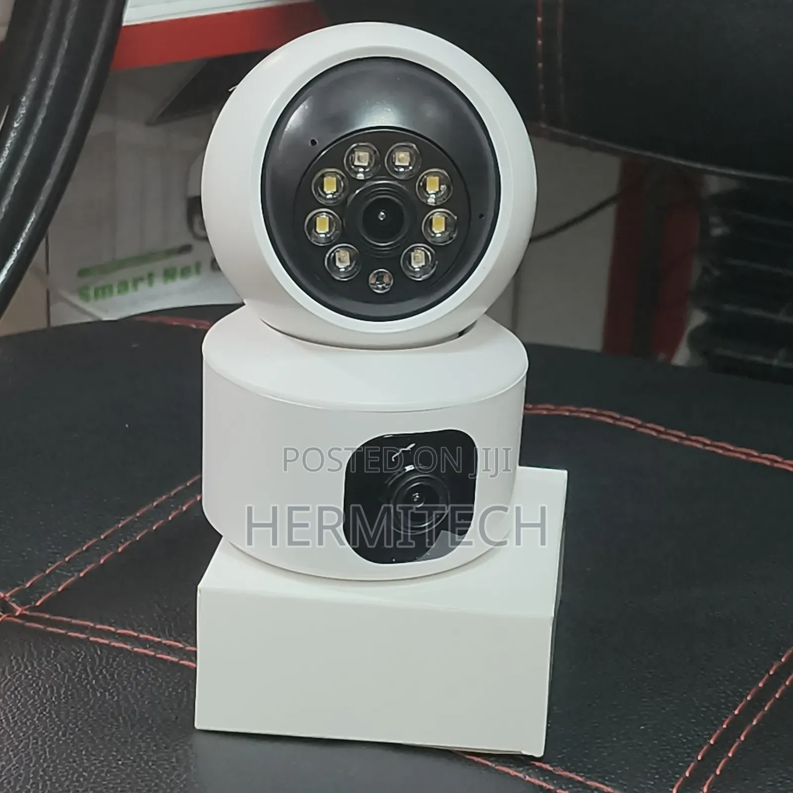 WiFi Enabled Dual Lens Baby Monitor CCTV Security Camera Indoor Use