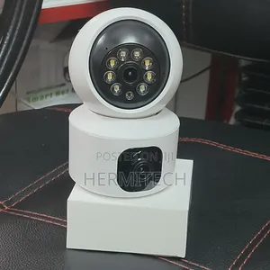 WiFi Enabled Dual Lens Baby Monitor CCTV Security Camera Indoor Use