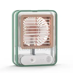 Desk Spray Portable Standing Fan_esj