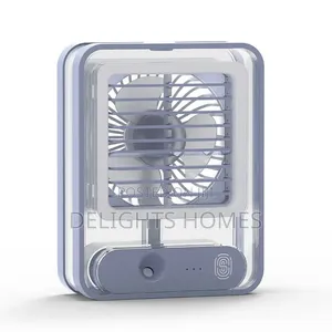 Desk Spray Portable Standing Fan_esj