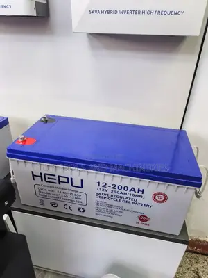 Hepu 12v200ah Original Gel Maintenance Free Solar Battery