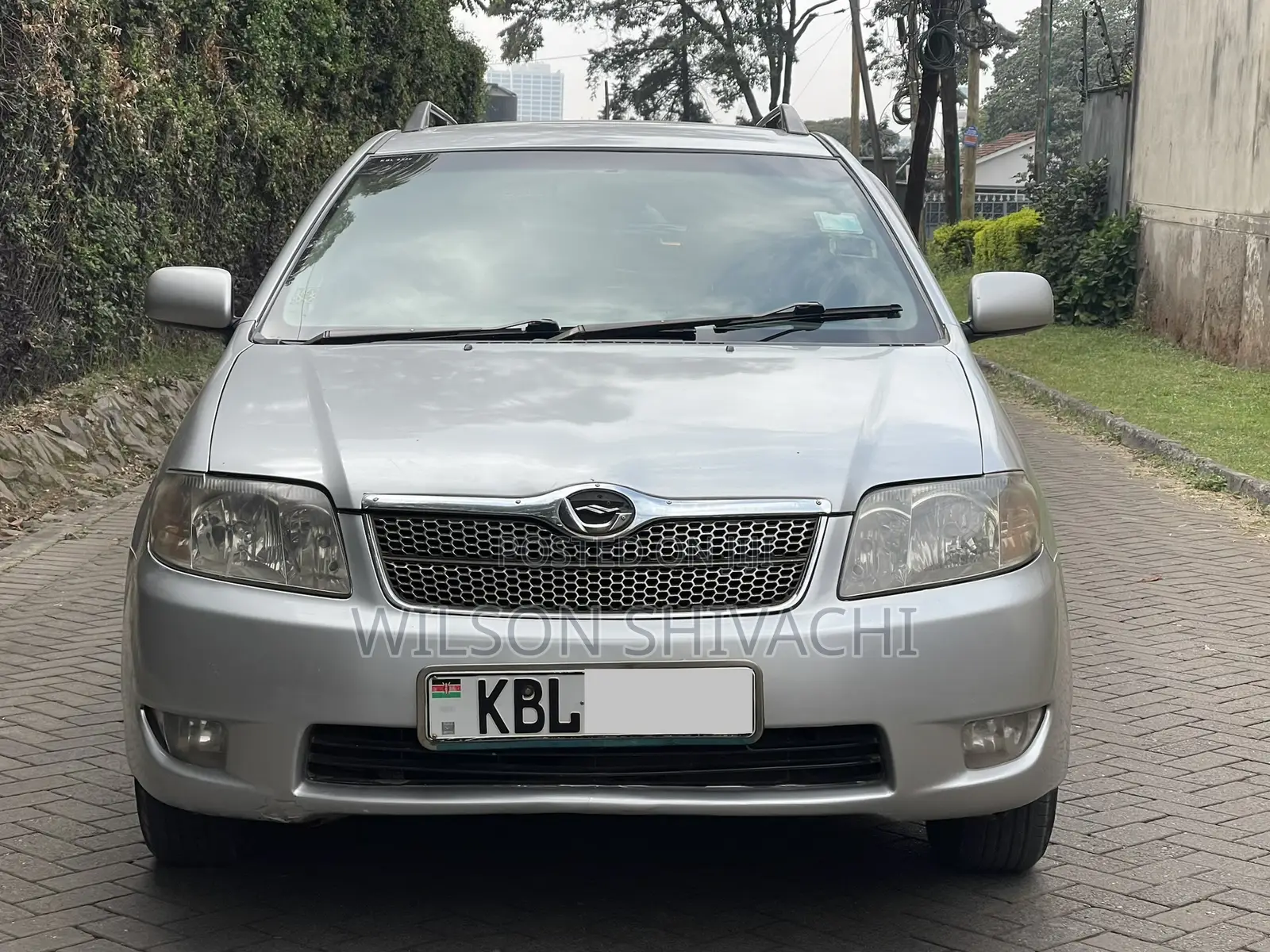 Toyota Corolla Fielder 2005 Silver