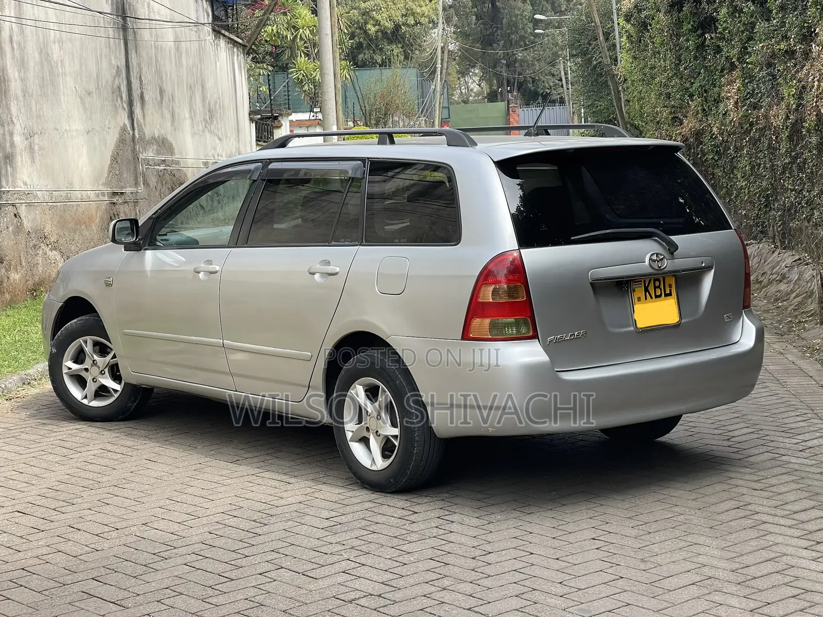 Toyota Corolla Fielder 2005 Silver