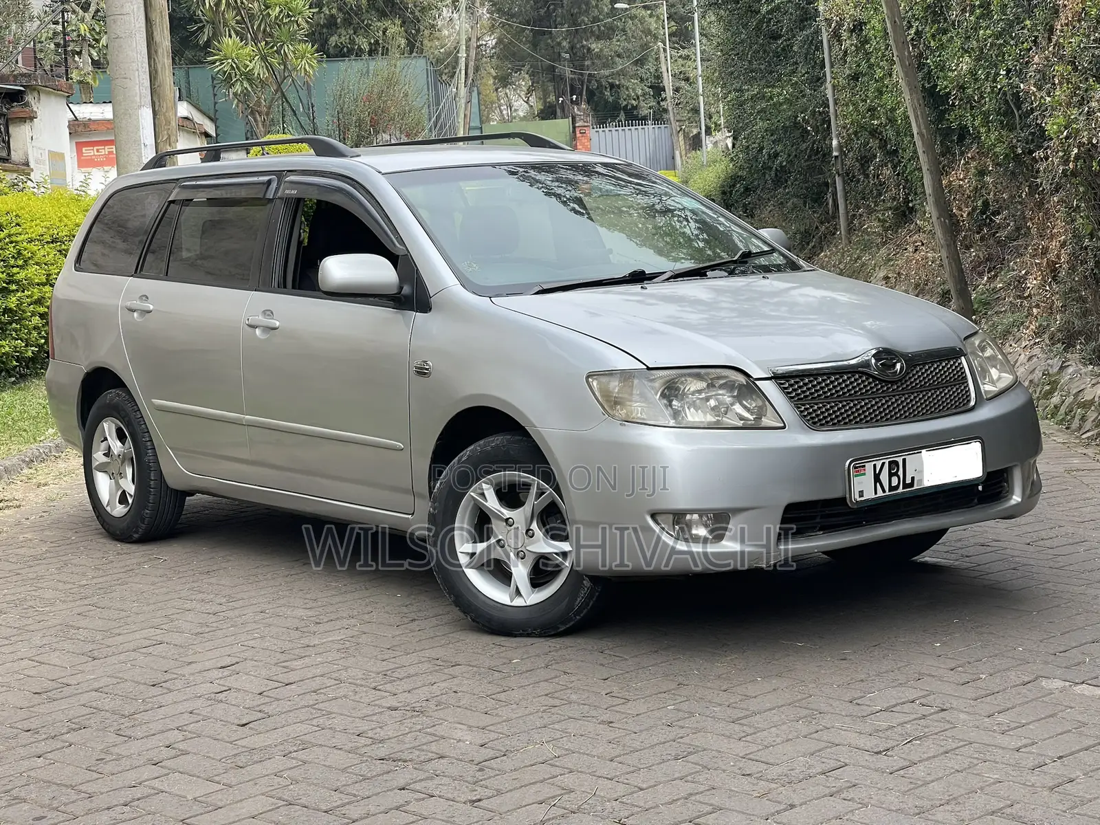 Toyota Corolla Fielder 2005 Silver