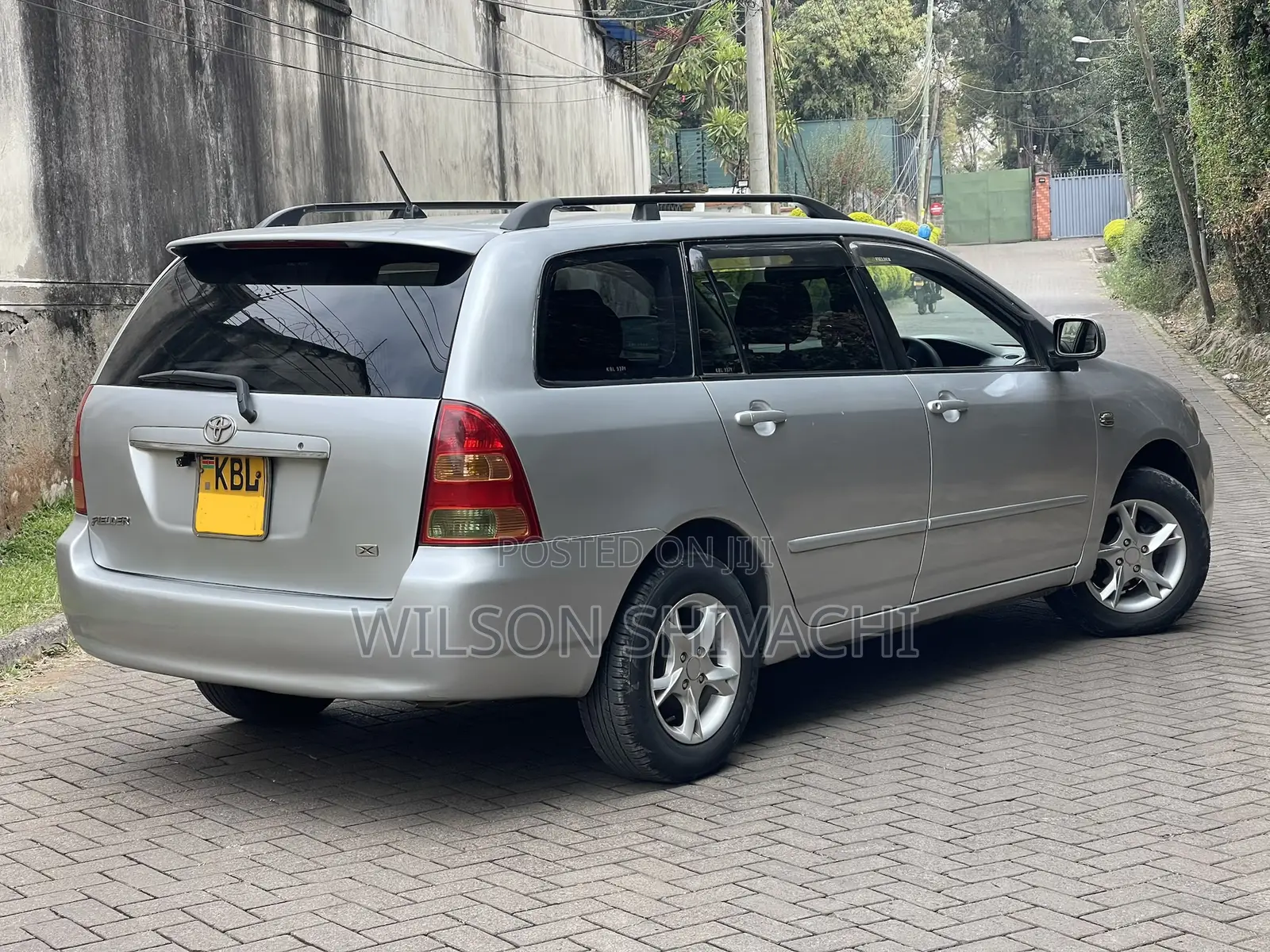 Toyota Corolla Fielder 2005 Silver