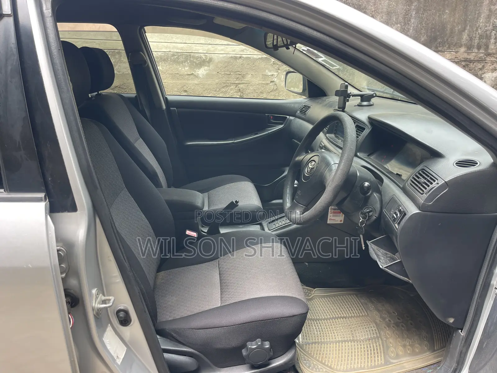 Toyota Corolla Fielder 2005 Silver