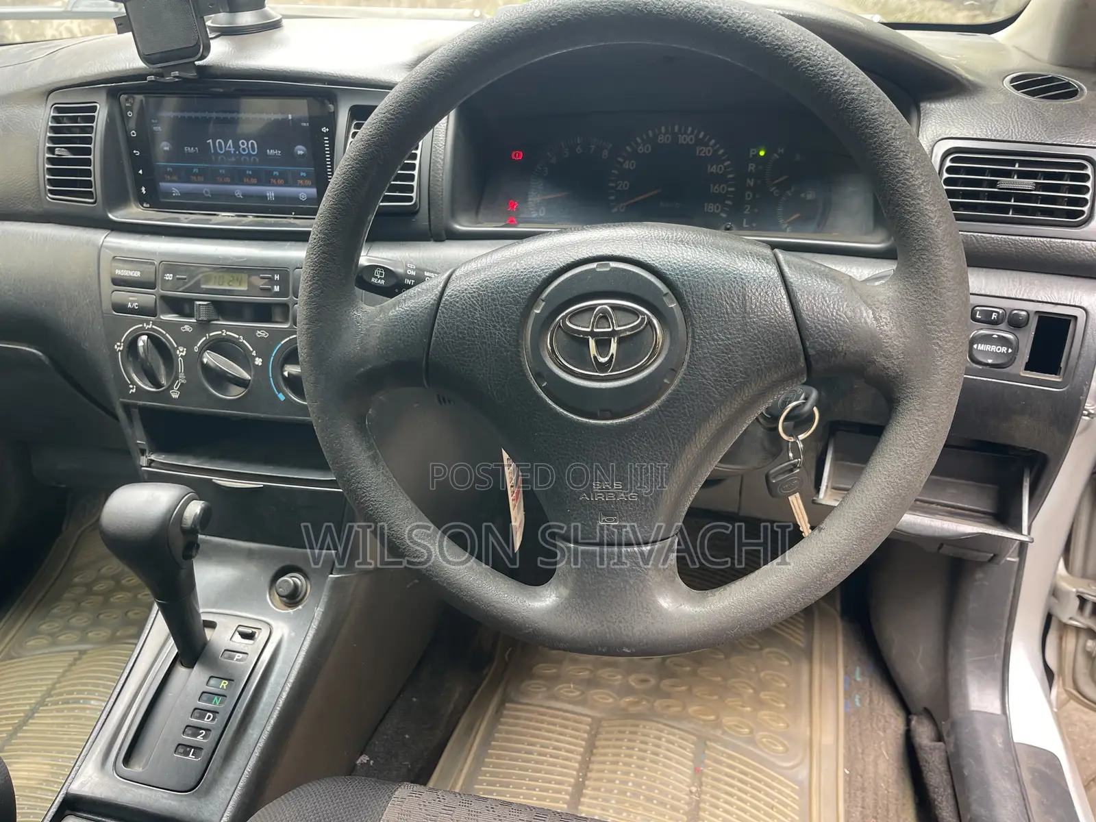 Toyota Corolla Fielder 2005 Silver