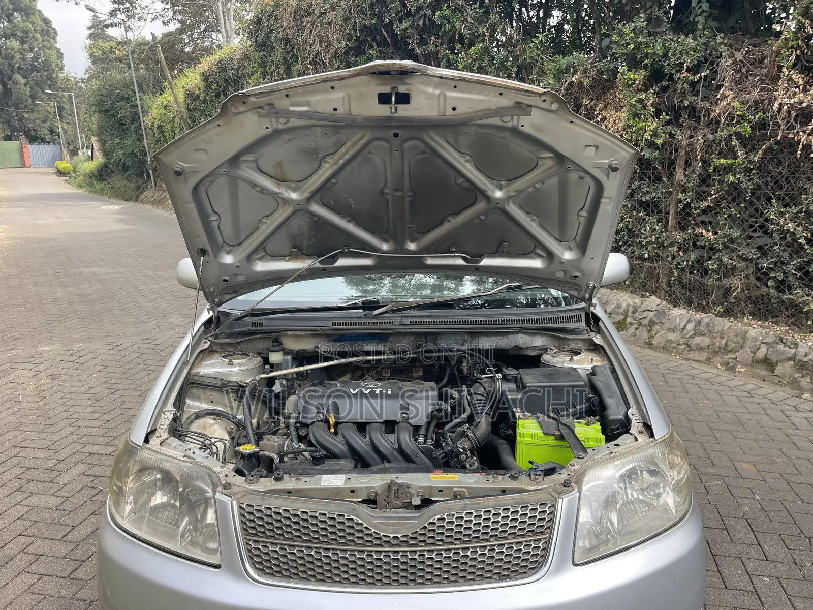 Toyota Corolla Fielder 2005 Silver