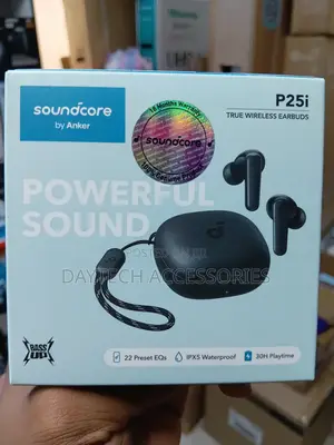 The Anker Soundcore P25i True Wireless Earbuds.