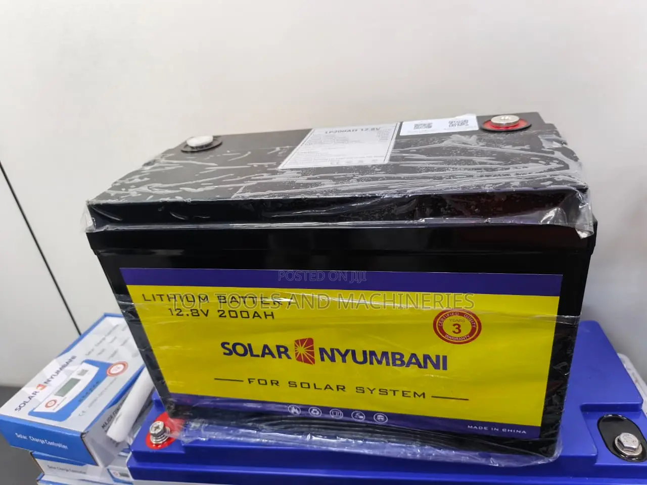 12.8V200AH 2.56KWH Solar Nyumbani Lithium Ion Solar Backup Battery