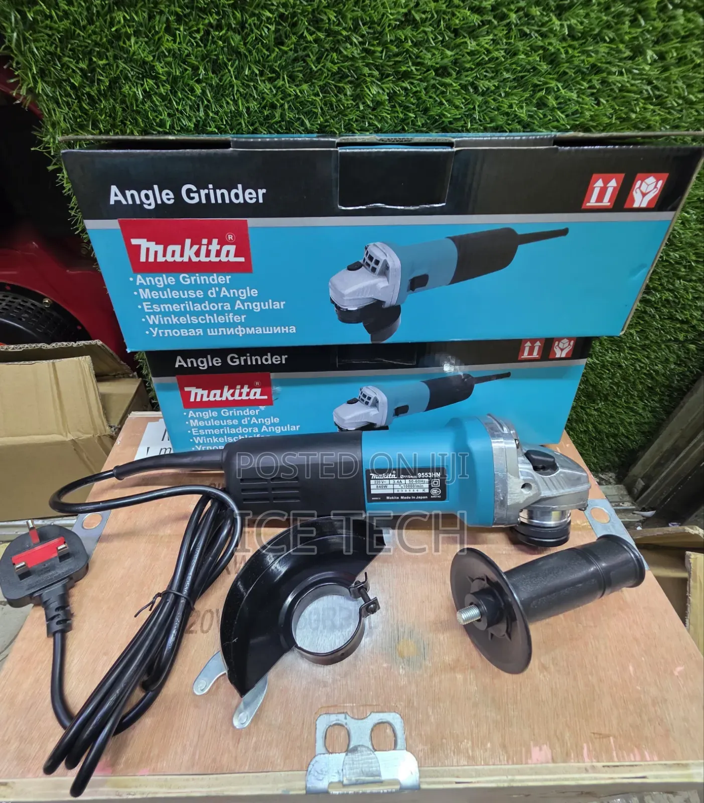 Makita Electric Angle Grinder/4" Corded Angle Grinder