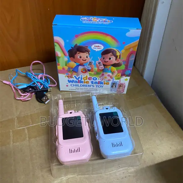 Push-to-Talk Kids Walkie Talkies – Perfect for Camping Games
