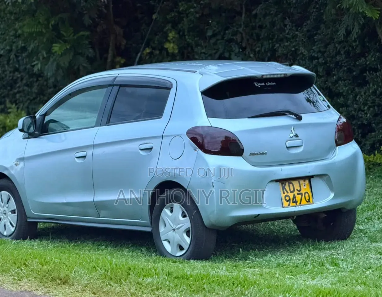 Mitsubishi Mirage 2015 Silver