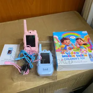 Kids Walkie Talkie Pair – 200M Wireless Communication for Playtime