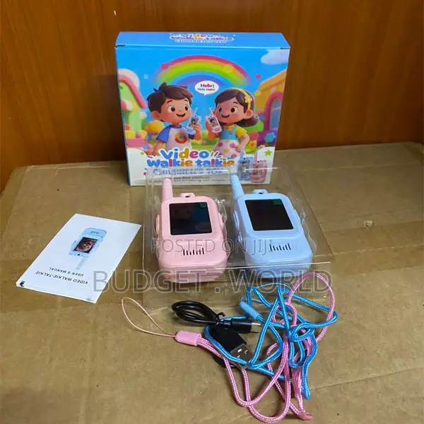 Kids Long Range Walkie Talkies – Portable Two-Way Radio Set