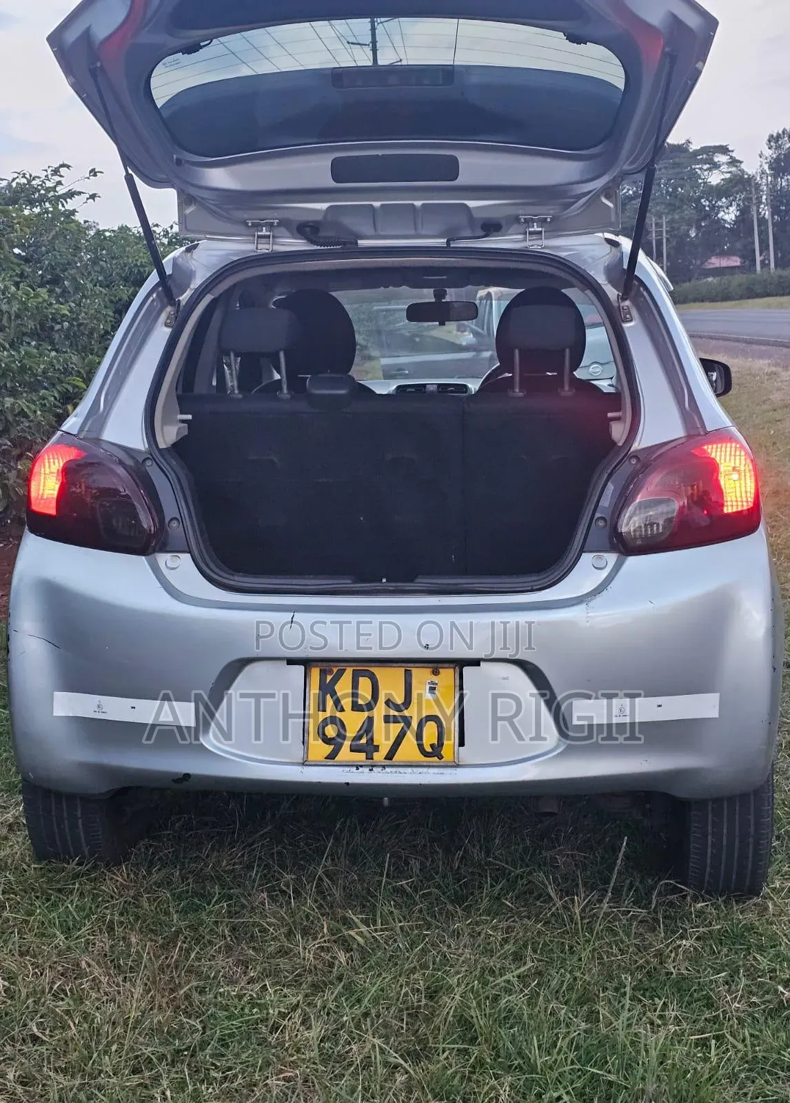 Mitsubishi Mirage 2015 Silver