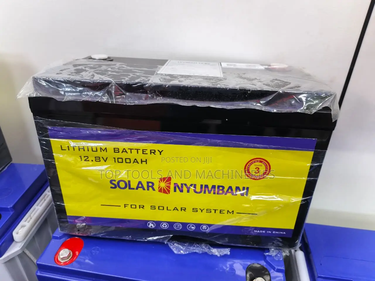 12.8V100AH 1.28KWH Solar Nyumbani Lithium Ion Solar Backup Battery