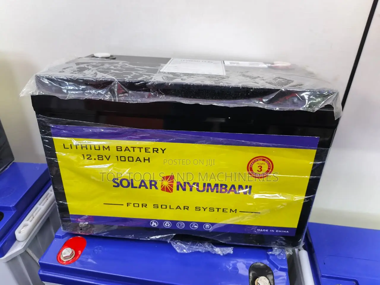12.8V100AH 1.28KWH Solar Nyumbani Lithium Ion Solar Backup Battery