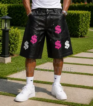 Chrome Hearts Leather Shorts