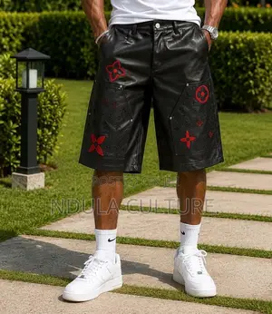 Chrome Hearts Leather Shorts