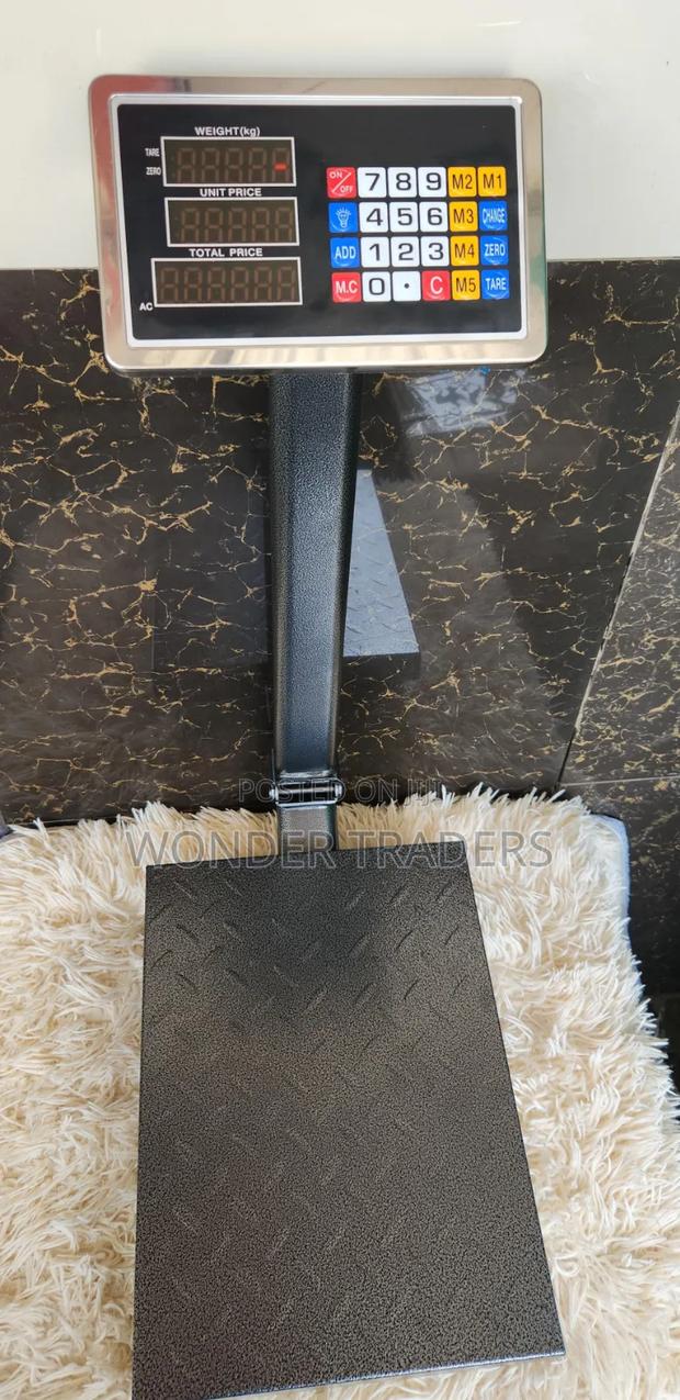 *Digital Platform Weighing Scale* *Rechargeable* - main view