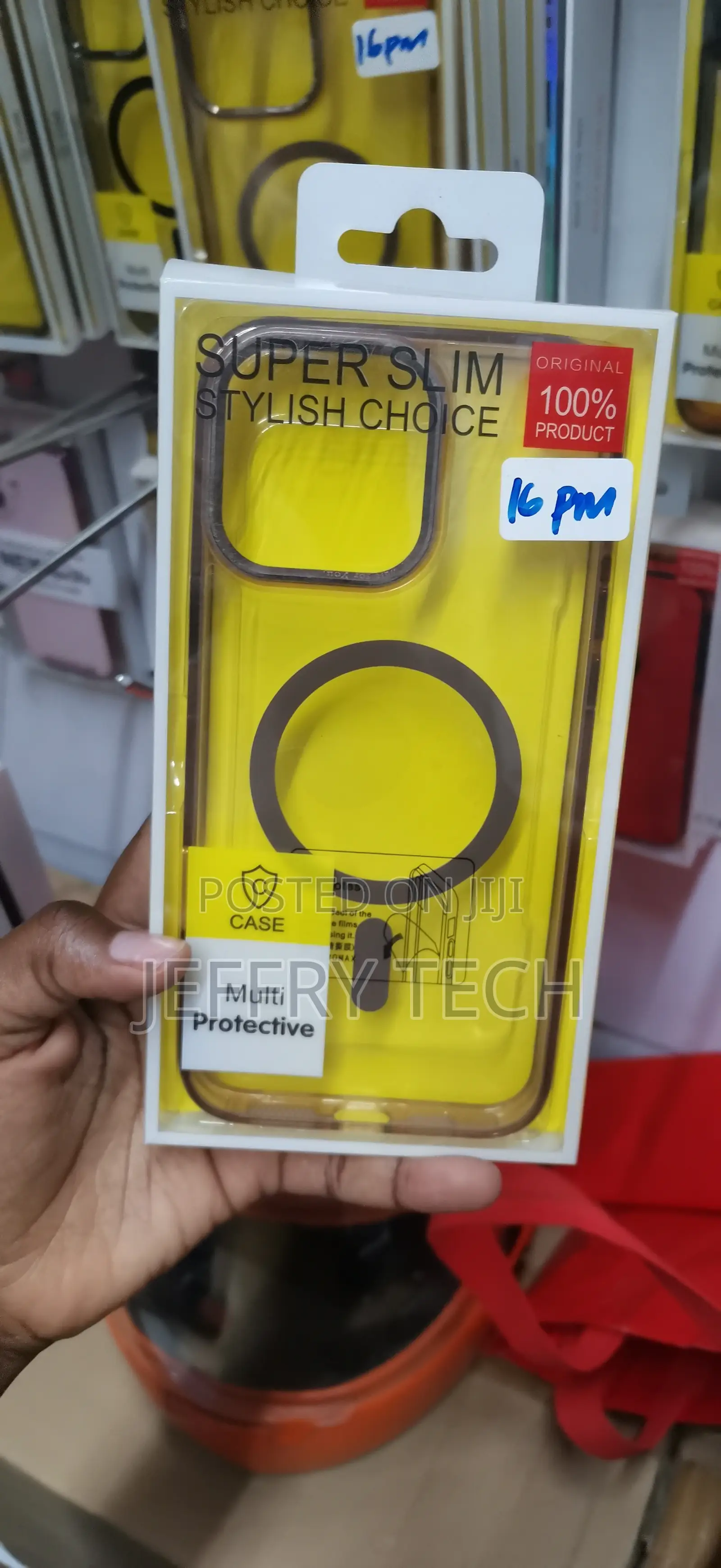 iPhone 16 Pro Max Multi-Protective Clear Back COVER