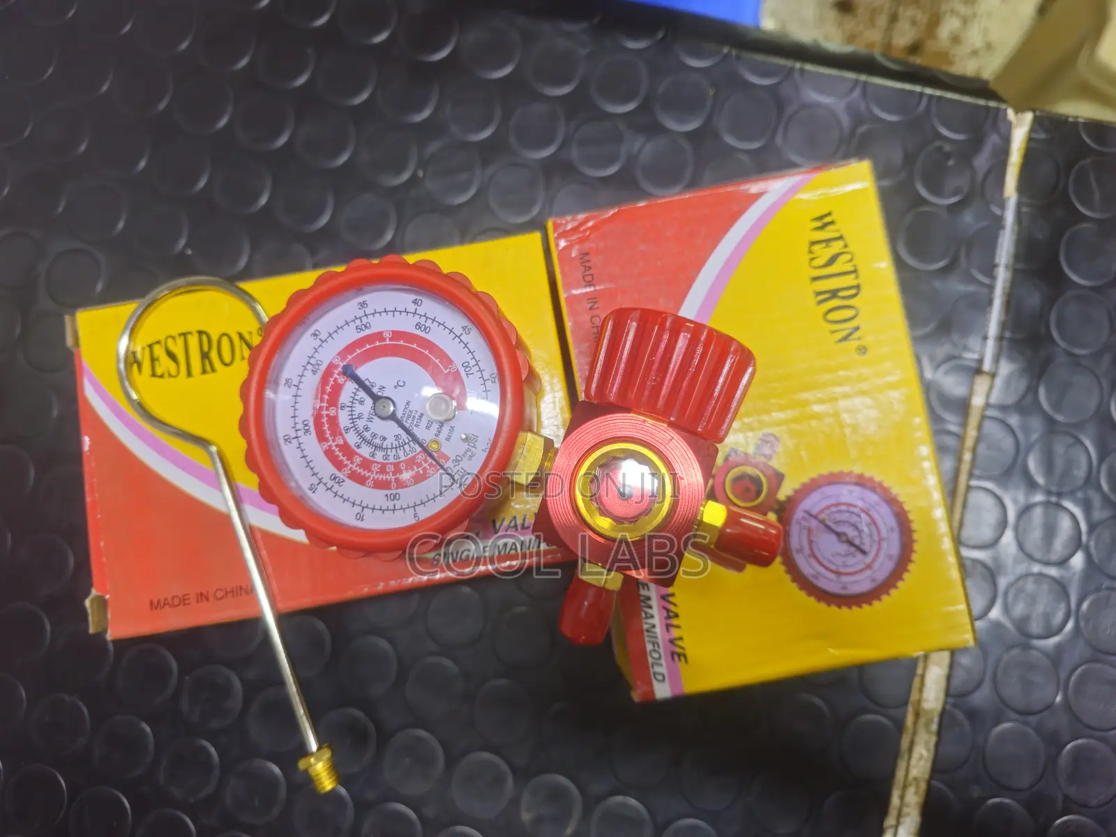 Manifold Gauge High Pressure Single | HVAC Refrigeration Tool