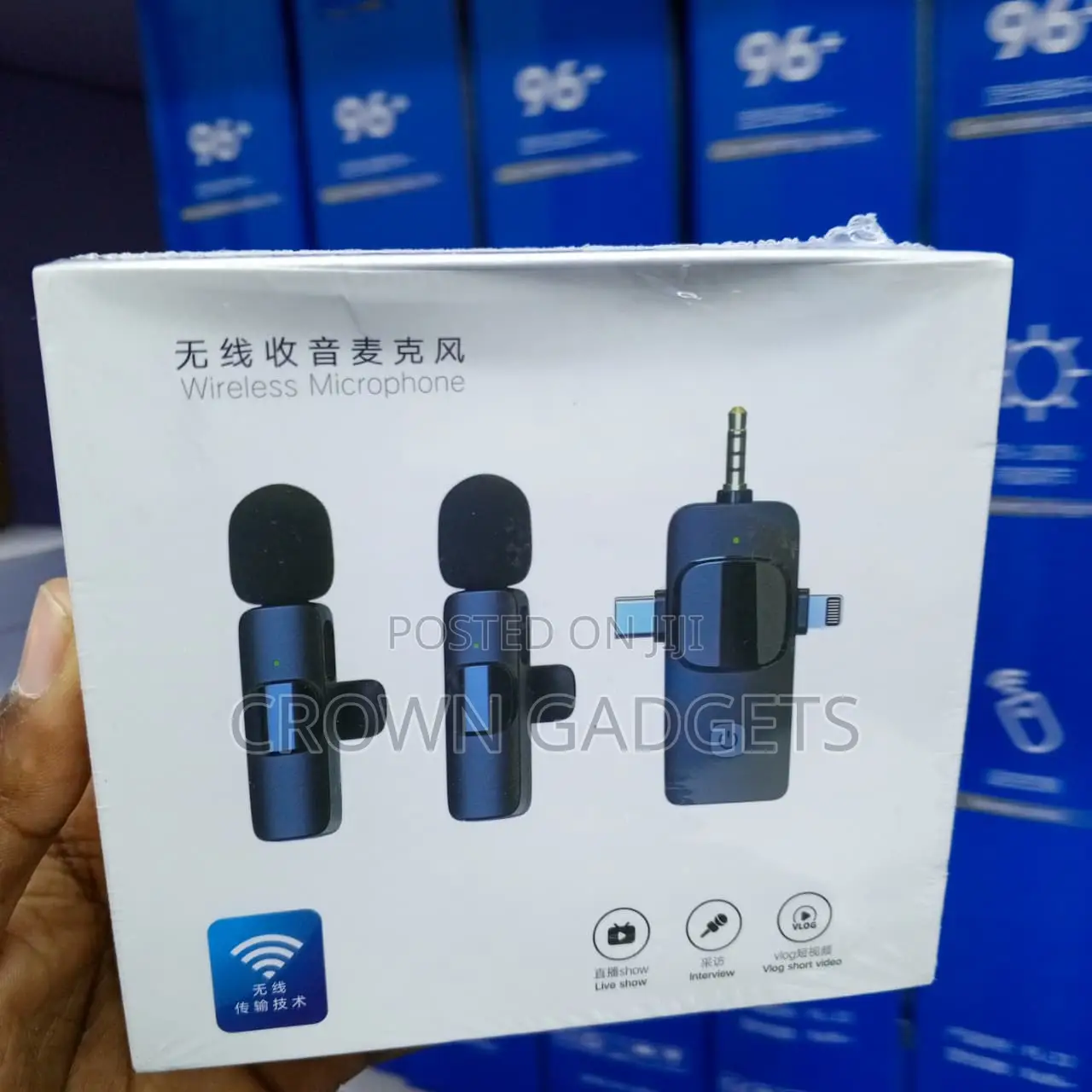 Professional Dual Wireless Microphone With Noise Reduction