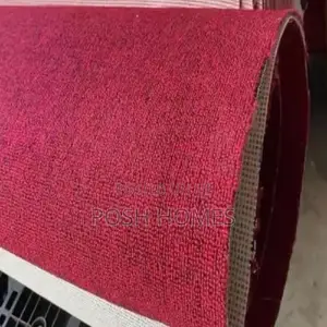 Maroon Quality Wall to Wall Carpets