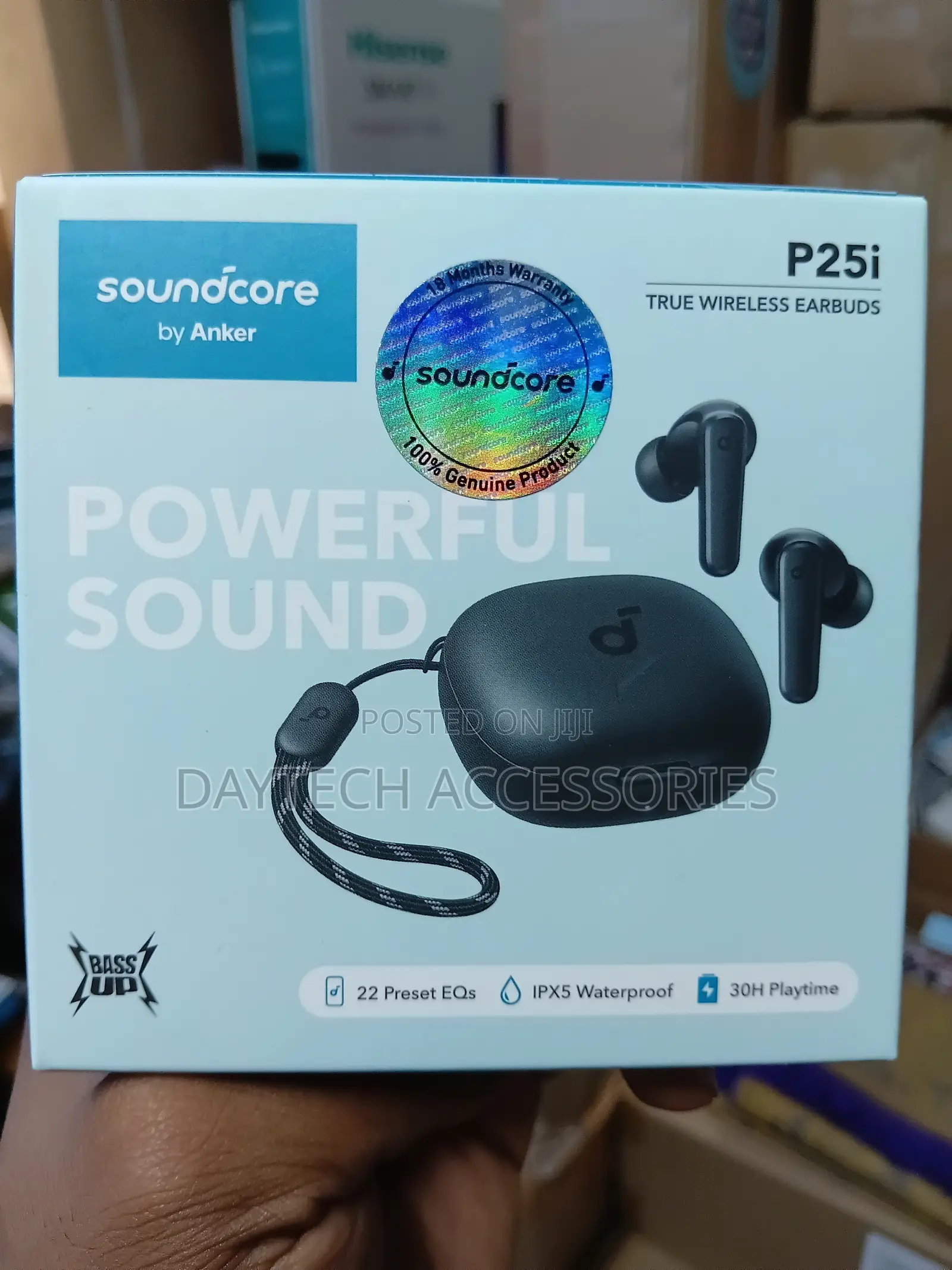 Anker Soundcore P25i True Wireless Earbuds – A3949Z11 – Black