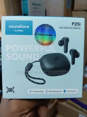 Anker Soundcore P25i True Wireless Earbuds – A3949Z11 – Black