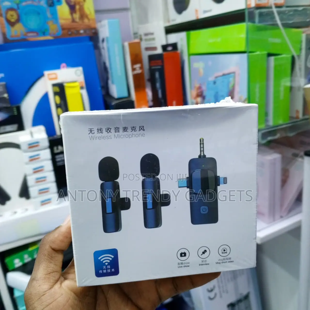 Professional Dual Wireless Mic for YouTube TikTok Podcasts