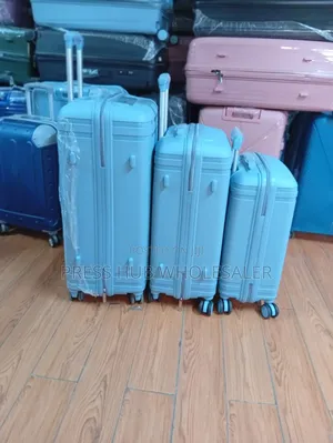 Heavy-Duty 3-in-1 Flexible Rubber Luggage Set (Cabin, Medium, Large)