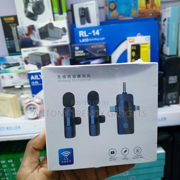 Wireless Lavalier Microphone Kit With Noise Cancellation - thumbnail 3