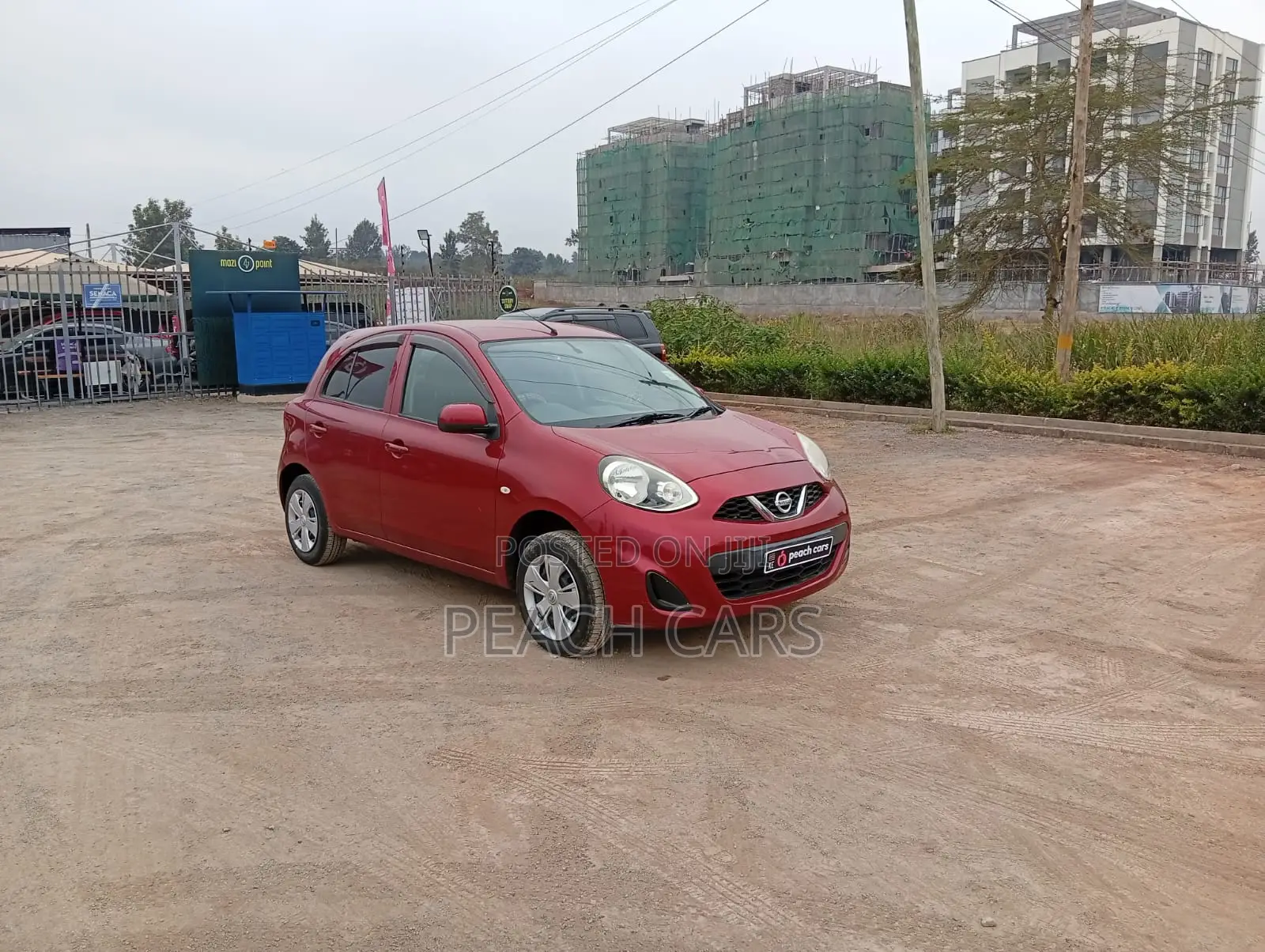 Nissan March 2018 Red