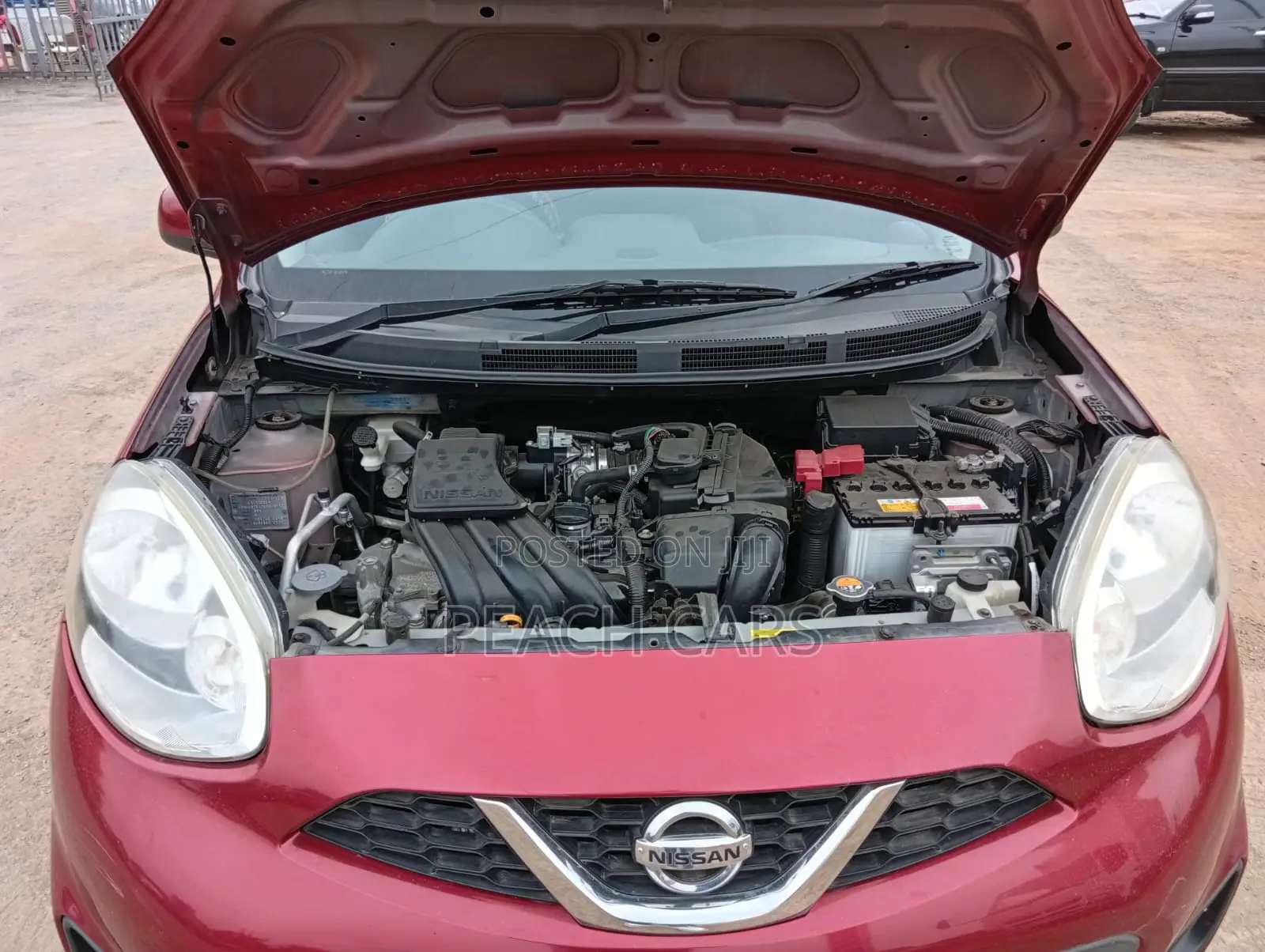 Nissan March 2018 Red