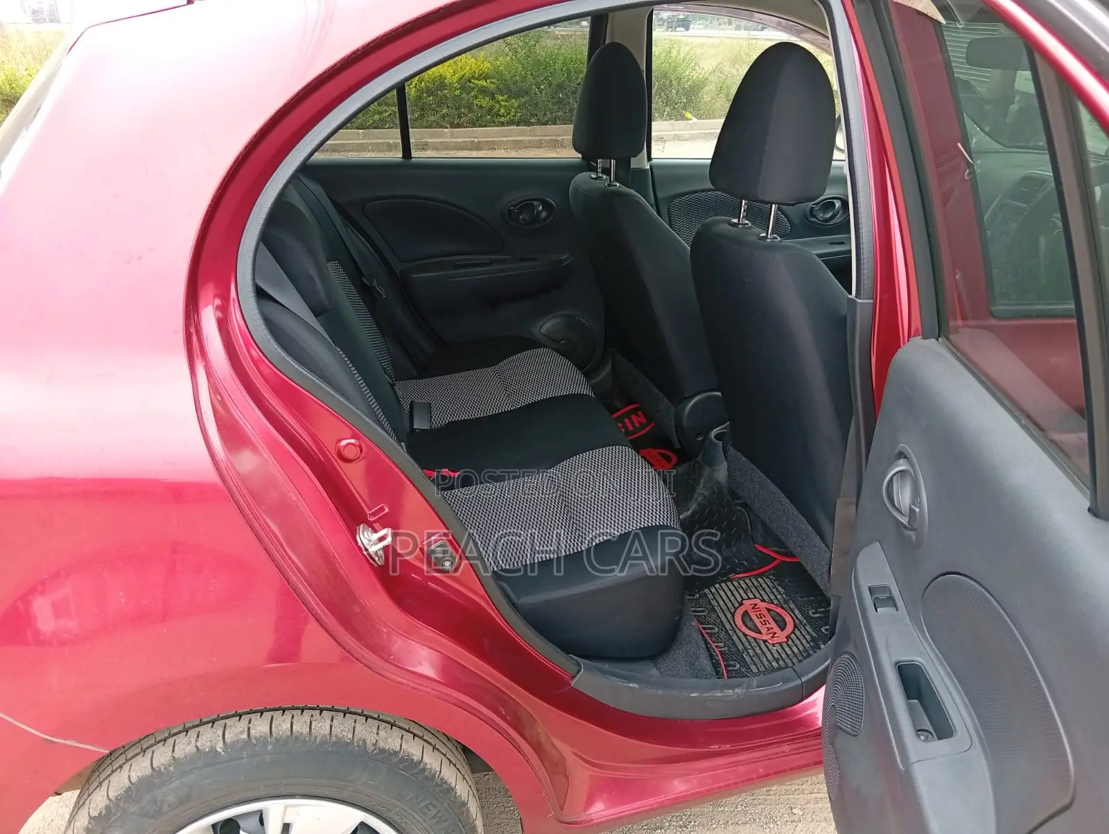 Nissan March 2018 Red