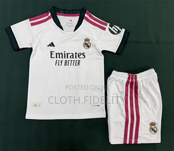 Real Madrid Home Kids Kit 26/27.