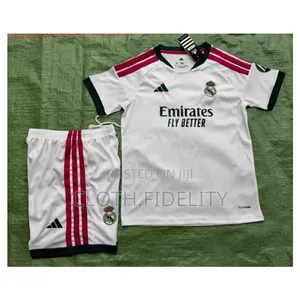Real Madrid Home Kids Kit 26/27.