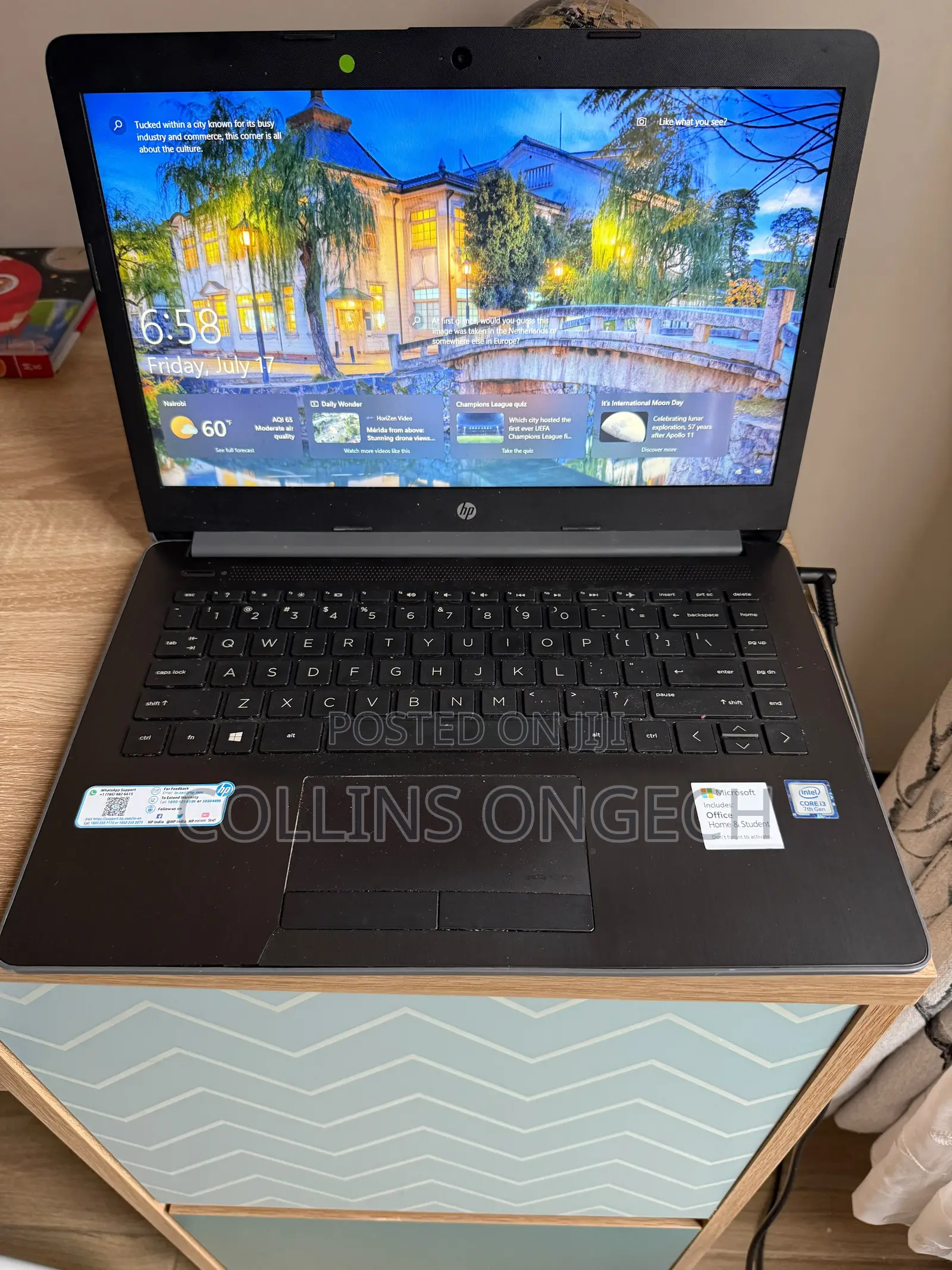 Laptop HP 14-dq1025cl 12GB Intel Core i3 SSD 1T