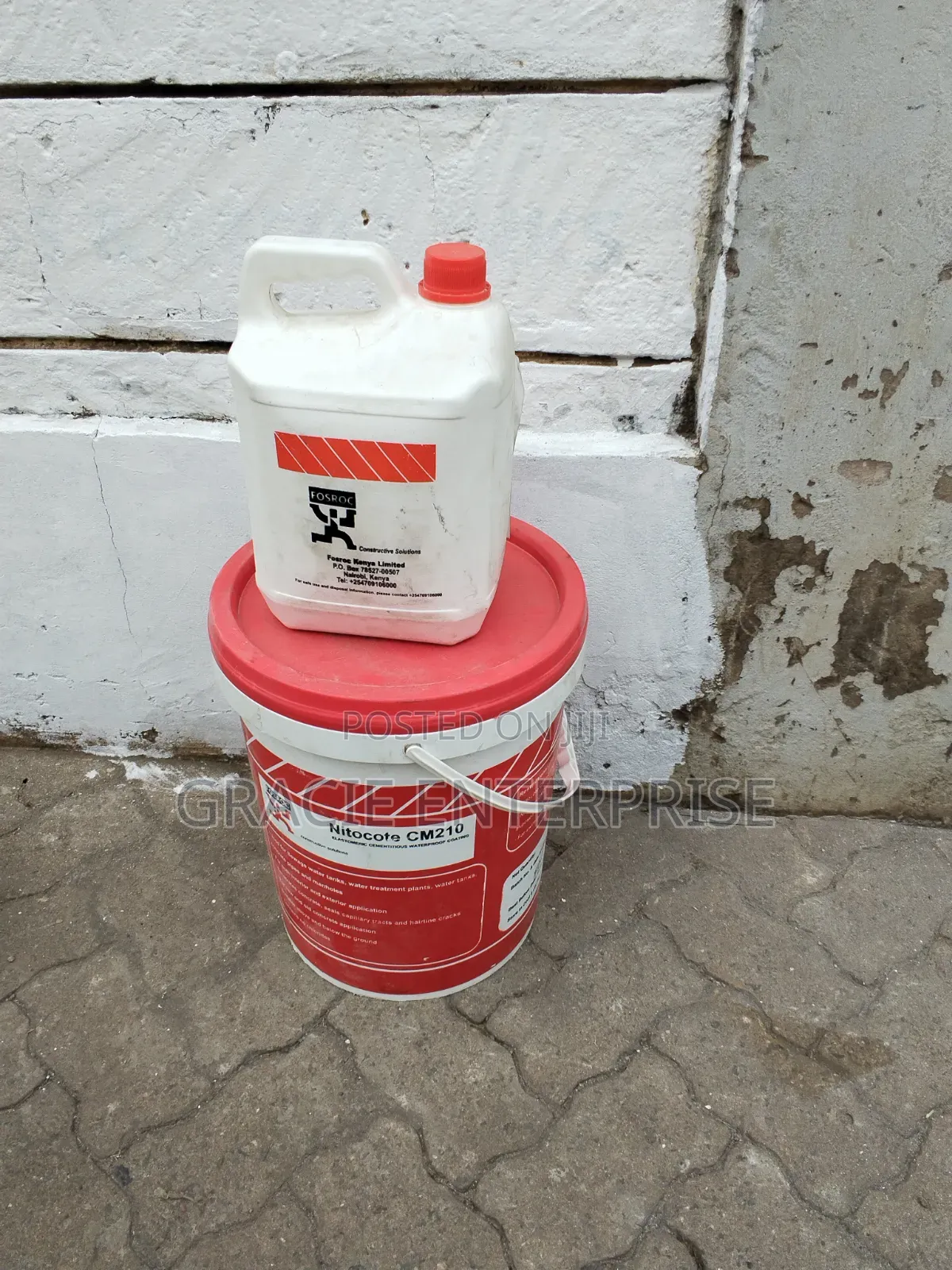 Fosroc Nitocote Cm210 Waterproof Coating 20kg Kit