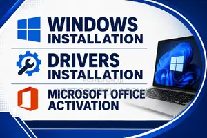 Windows Installation, Drivers Office Activation