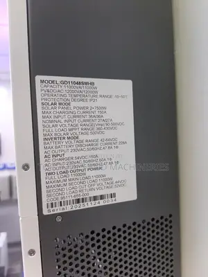 Hepu 11Kva 1100W 48V Hybrid Solar Inverter With Lithium Communication
