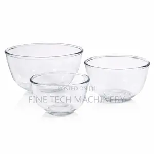 3pcs Glass Baking Bowls