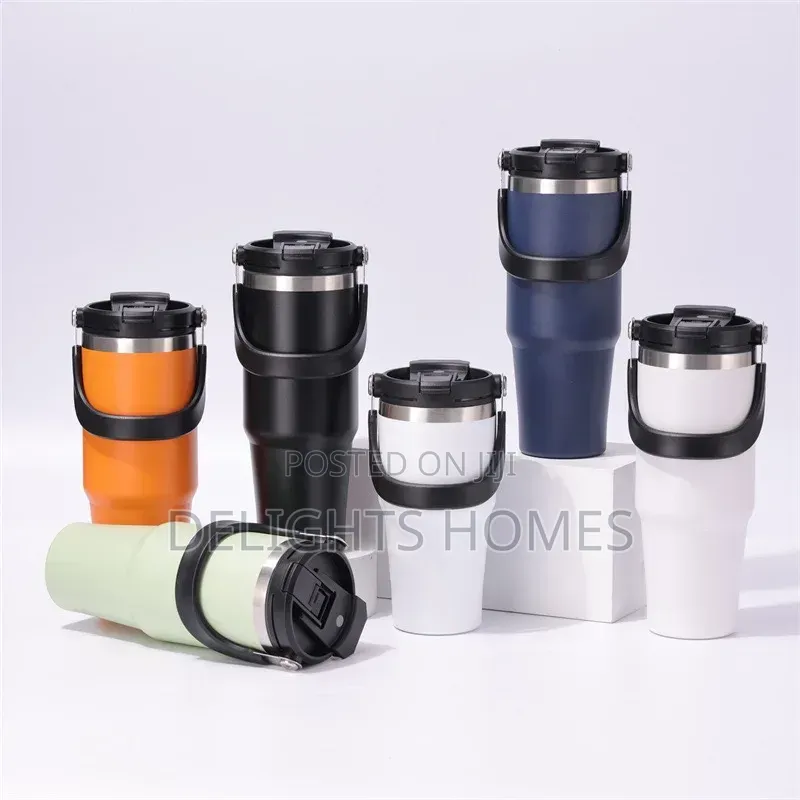Vacuum Insulated Bottle With Handle –B