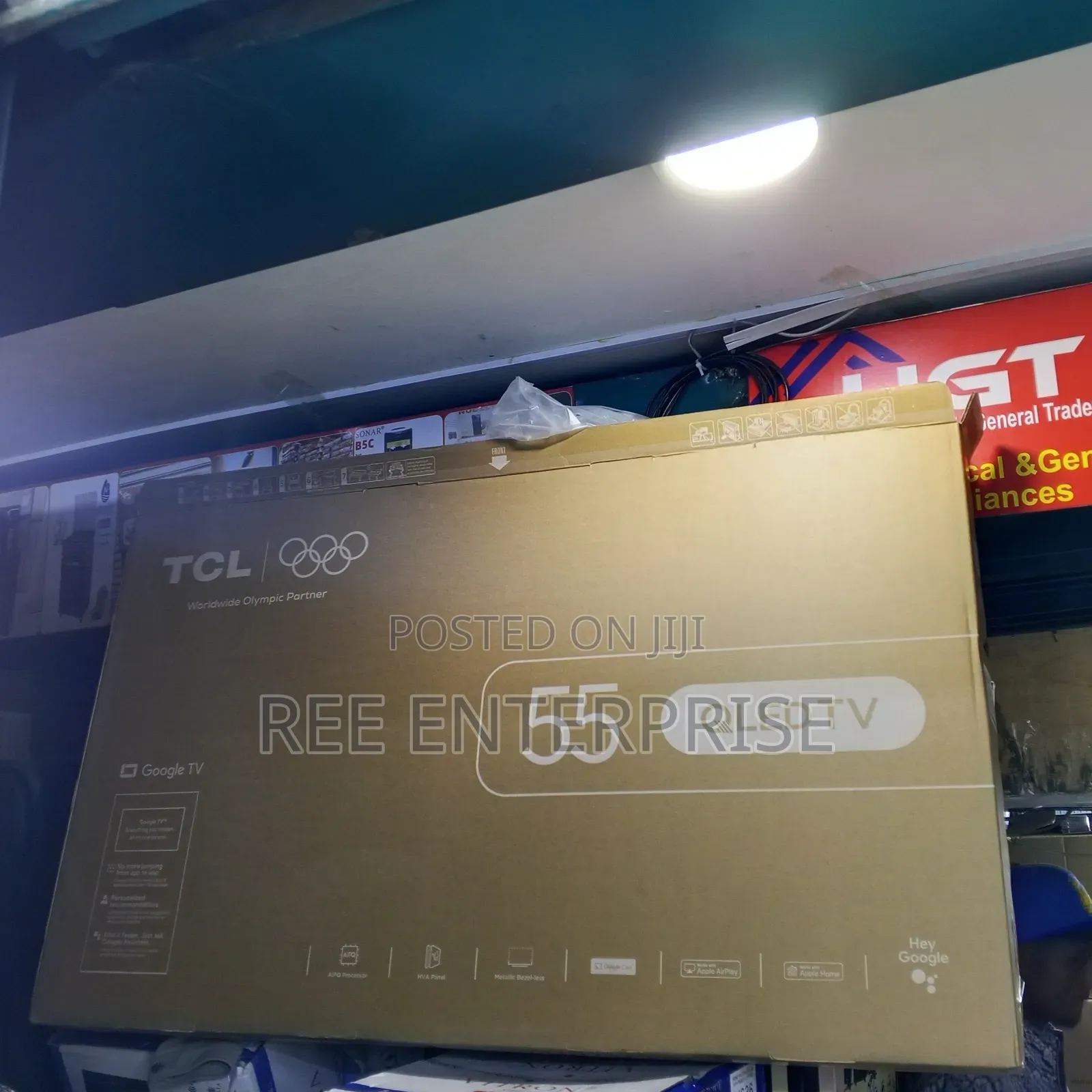 TCl 55 Inch QLED Google TV Model T6d