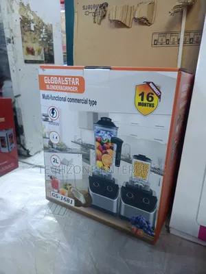 Globalstar 2 in 1 GS1681 3000W 2L Commercial Blender Grinder 