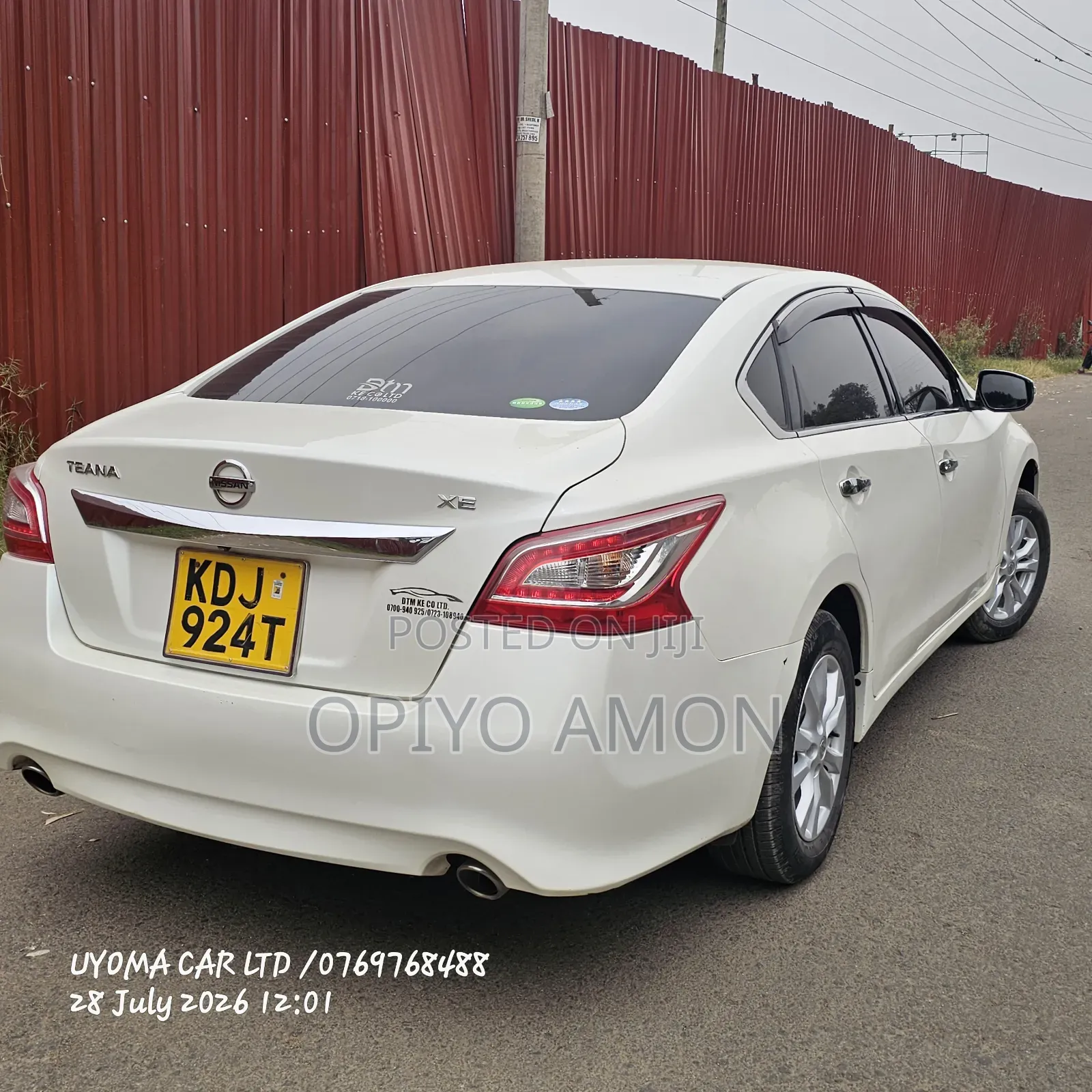 Nissan Teana 2015 White