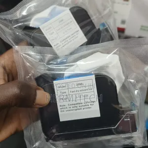 12.7mm Inkjet Printer Coding Cartridge Available Black Colour