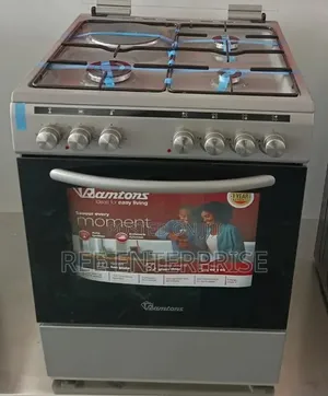 50*55 Ramtons 3G+1E SILVER Standing COOKER- RC/906
 at 27500